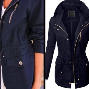 Navy Utility Jacket
